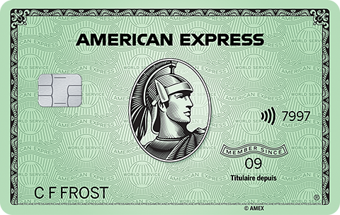 Carte Verte American Express<sup>MD</sup>